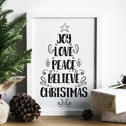 Christmas Tree 6 - Christmas Cricut File - VEKTOR KRAFT
