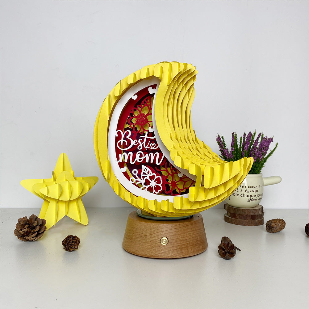 Mother's Day 3 – 3D Pop-Up Card SVG File for Cricut & Silhouette