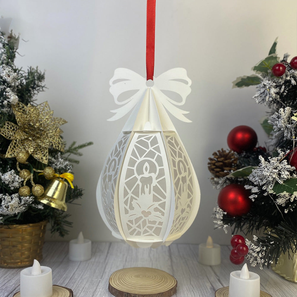 Candle – 3D Lantern SVG File for Cricut & Silhouette