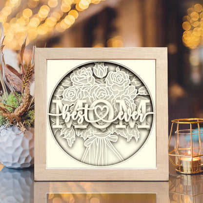 Best Mom Ever 4 – 3D Shadow Box SVG File for Cricut & Silhouette