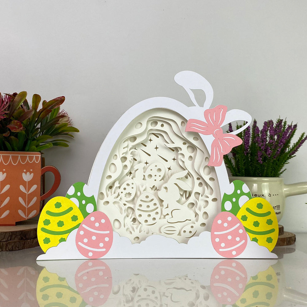 Bunny Easter 2 – 3D Eggs Box File - Cricut File - VEKTOR KRAFT
