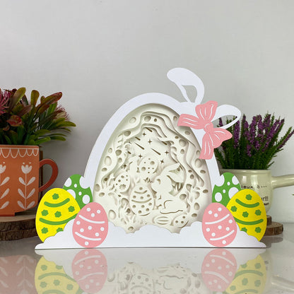 Bunny Easter 2 – 3D Eggs Box File - Cricut File - VEKTOR KRAFT