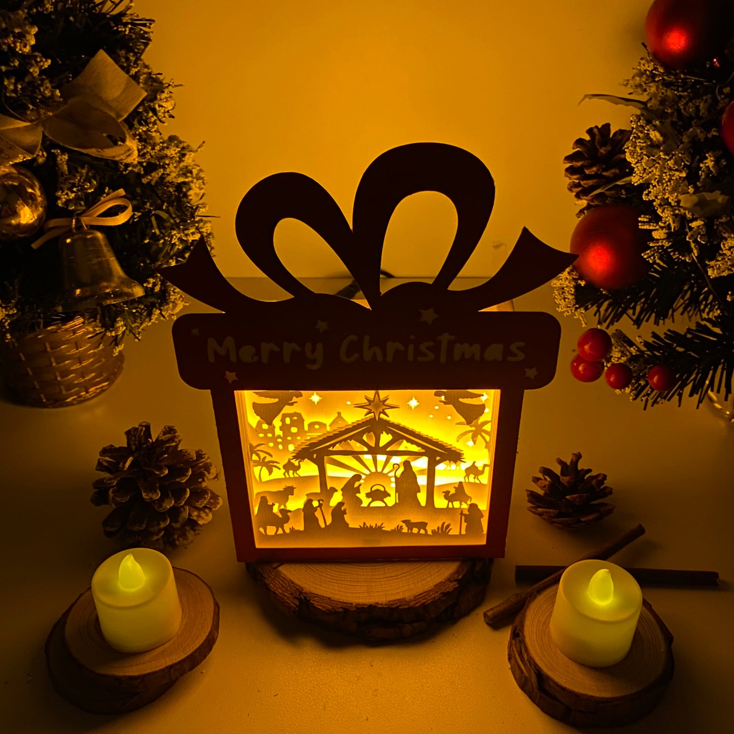 Nativity 2 – 3D Box SVG File for Cricut & Silhouette