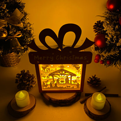 Nativity 2 – 3D Box SVG File for Cricut & Silhouette