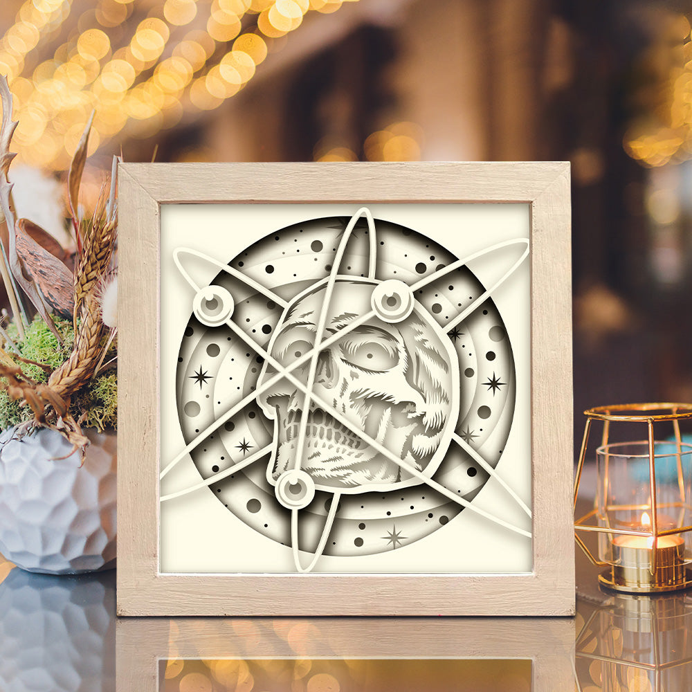 Deep In Mind – 3D Shadow Box SVG File for Cricut & Silhouette