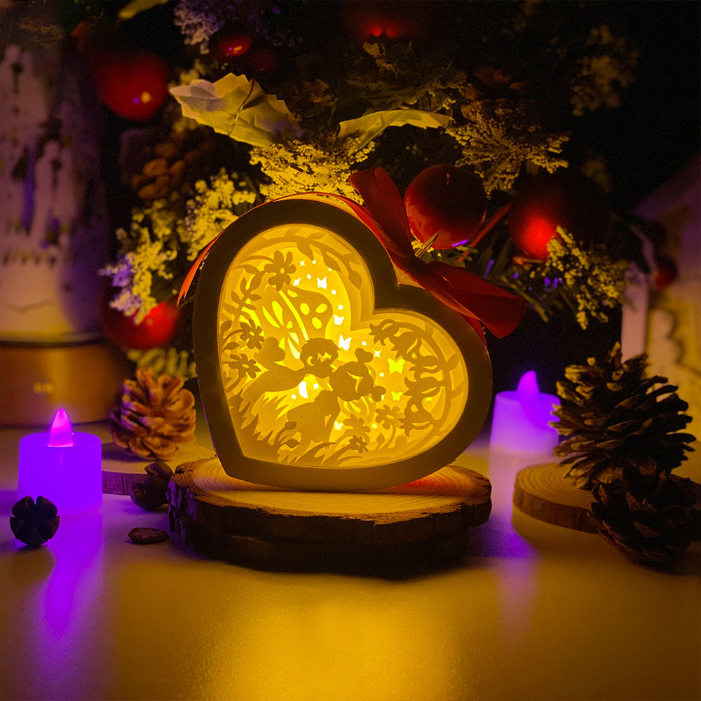 Love 1 – 3D Lantern SVG File for Cricut & Silhouette