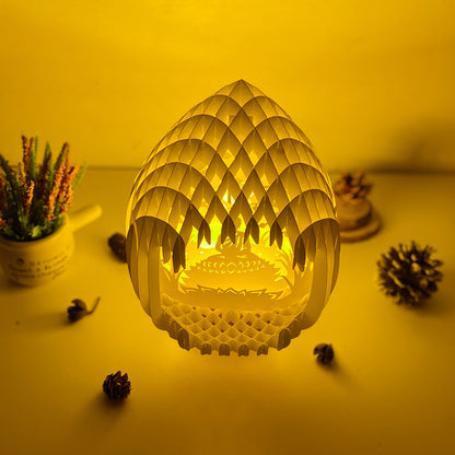Buddha 3 – 3D Pop-Up Card SVG File for Cricut & Silhouette