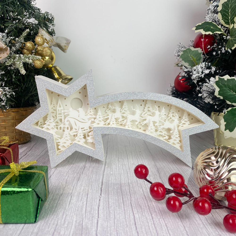 Santa – 3D Box SVG File for Cricut & Silhouette