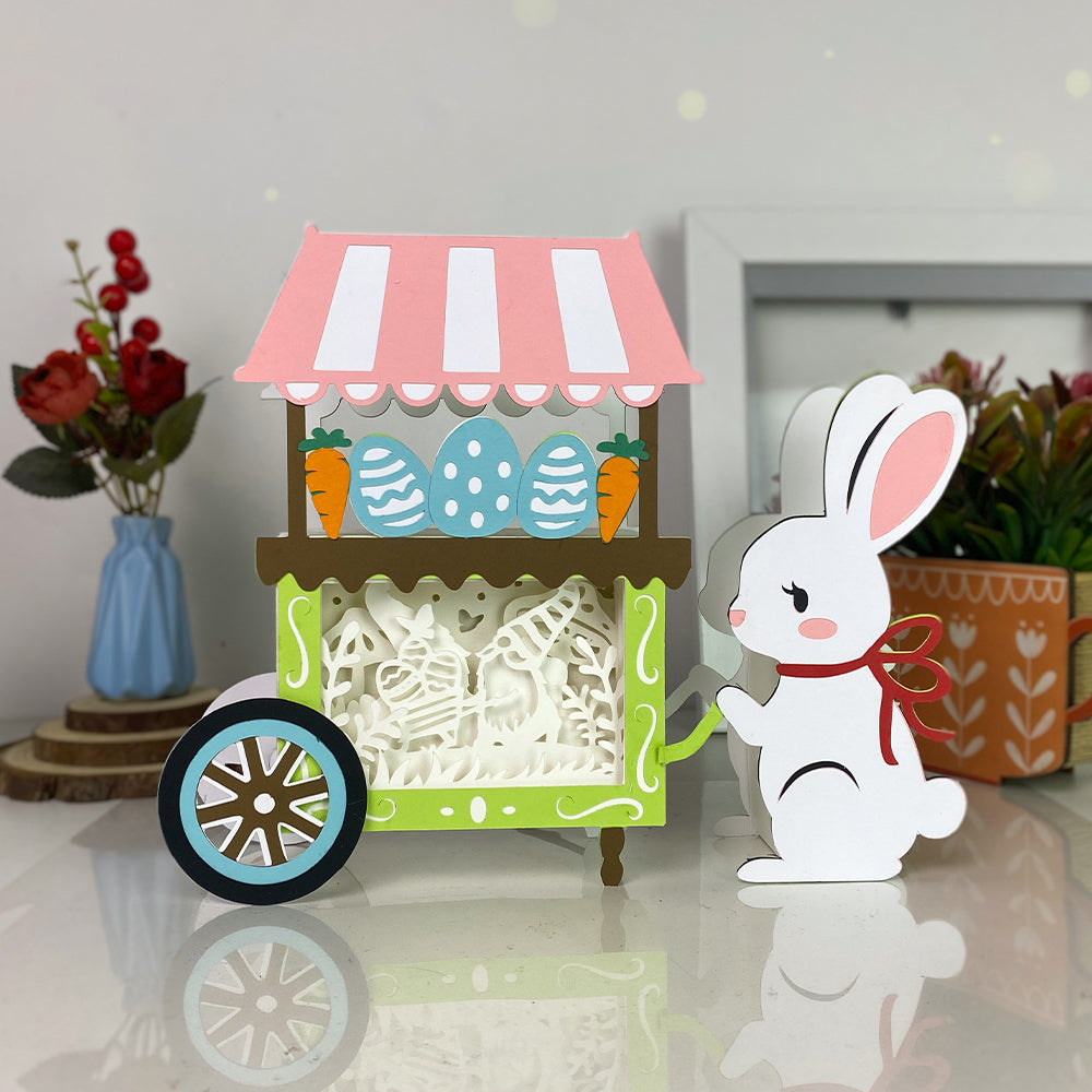 Easter Gnome – 3D Box SVG File for Cricut & Silhouette