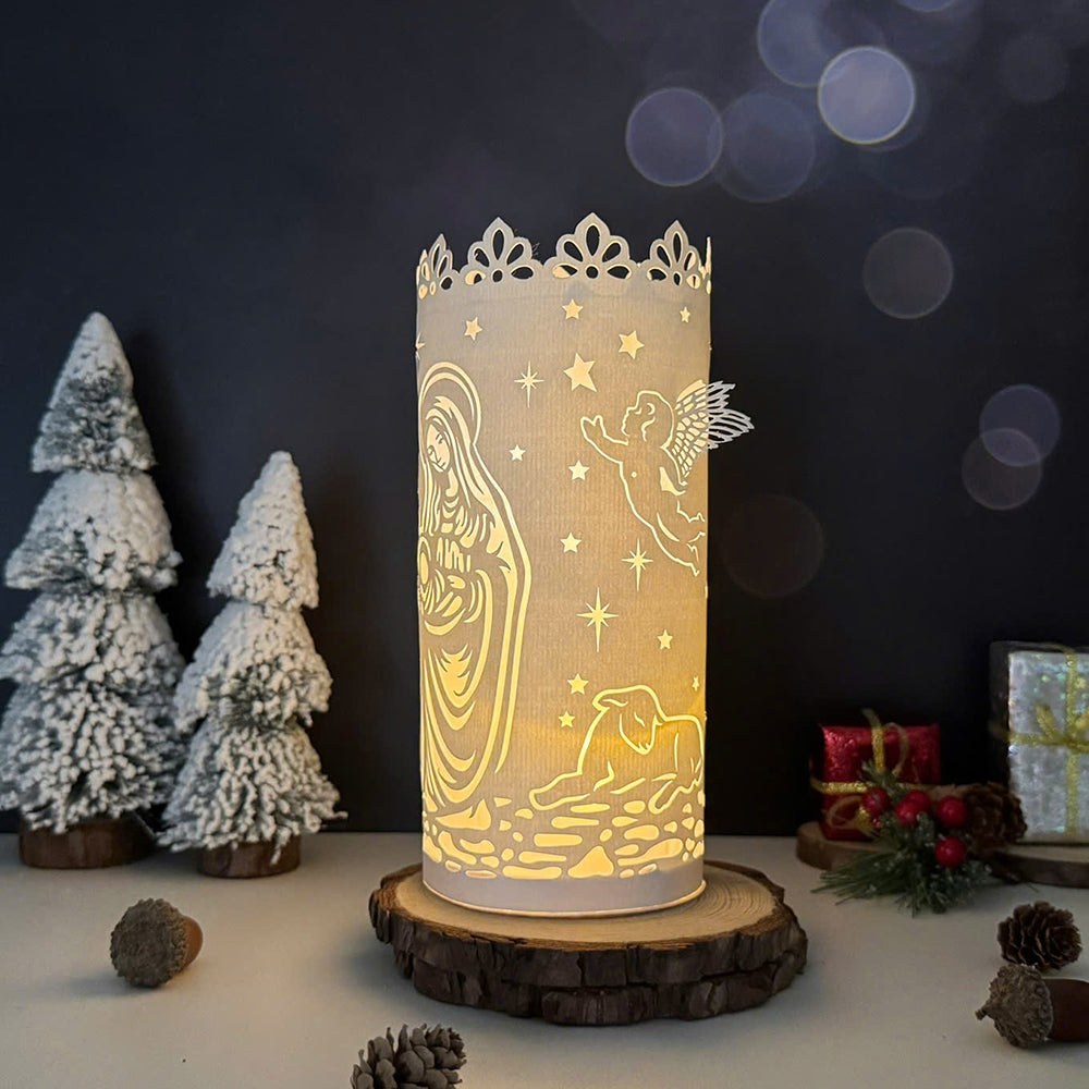 Nativity 2 – 3D Lightbox SVG File for Cricut & Silhouette