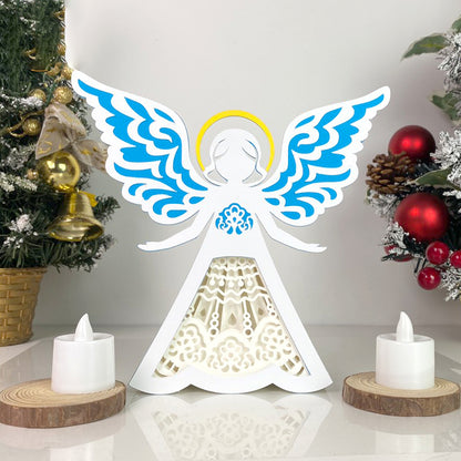 Angel Mandala – 3D Box SVG File for Cricut & Silhouette