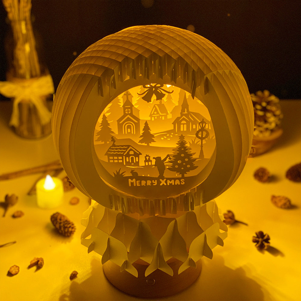 Xmas 3 – 3D Pop-Up Card SVG File for Cricut & Silhouette