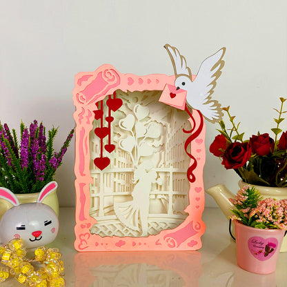 Couple – 3D Picture Frame Love Box File - Cricut File - VEKTOR KRAFT