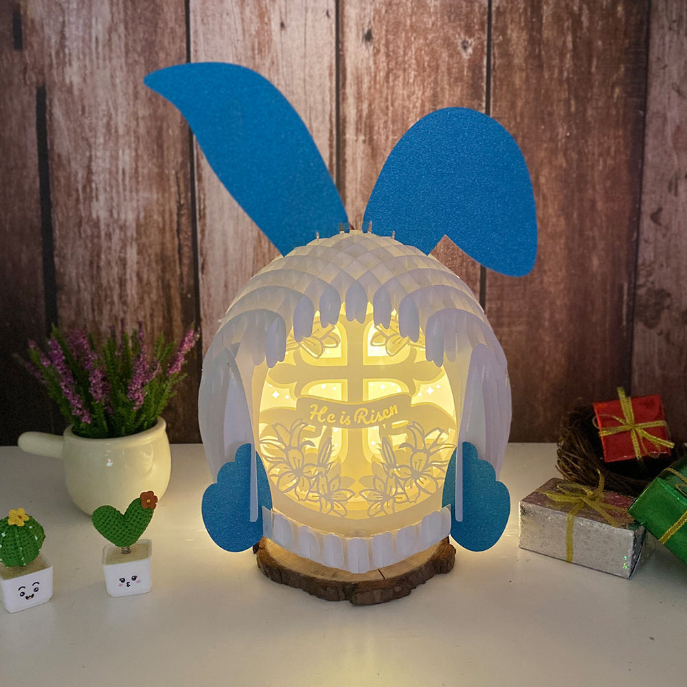 He Is Risen – 3D Pop-Up Card SVG File for Cricut & Silhouette
