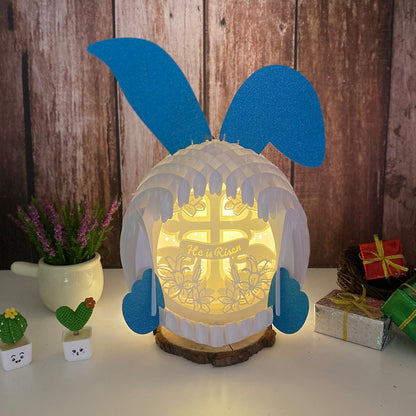 He Is Risen – 3D Pop-Up Card SVG File for Cricut & Silhouette