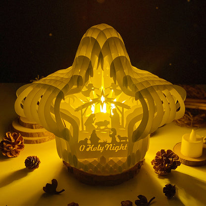 Nativity – 3D Pop-Up Card SVG File for Cricut & Silhouette