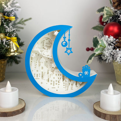 House – 3D Box SVG File for Cricut & Silhouette