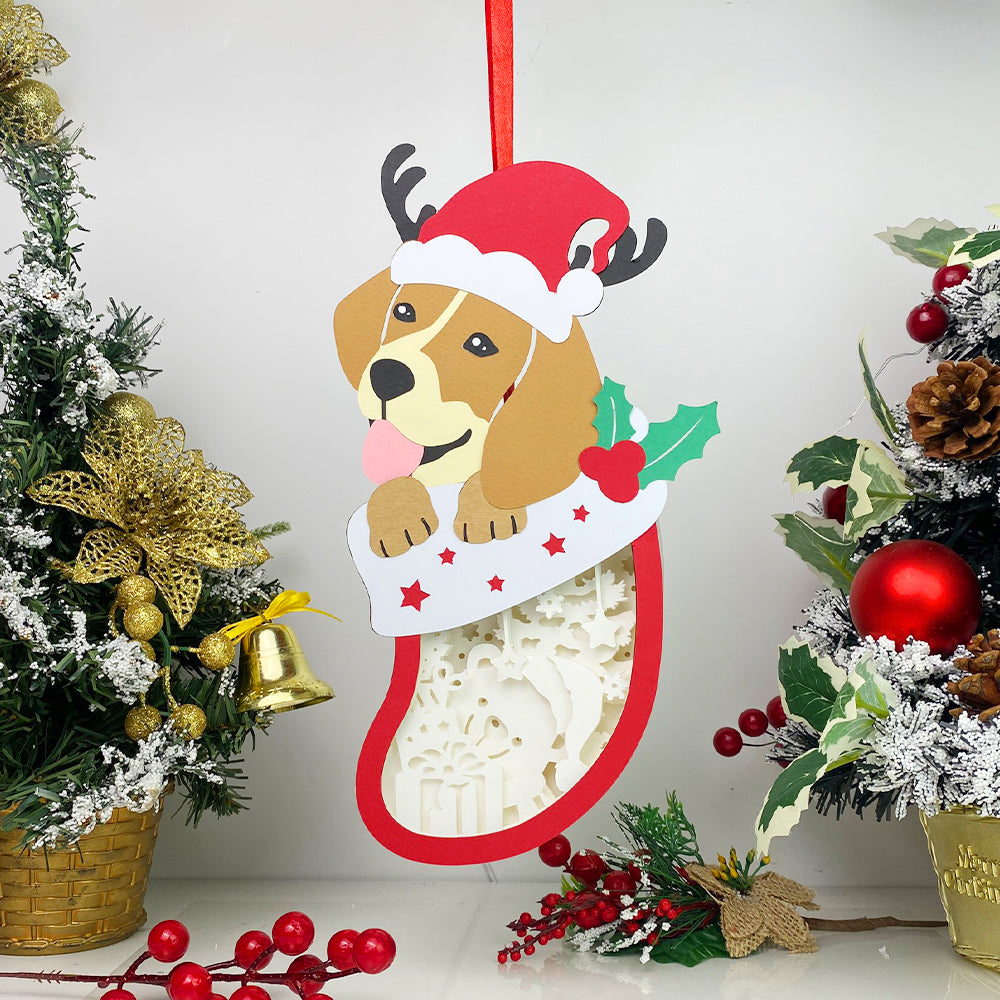 Christmas Bear – 3D Box SVG File for Cricut & Silhouette