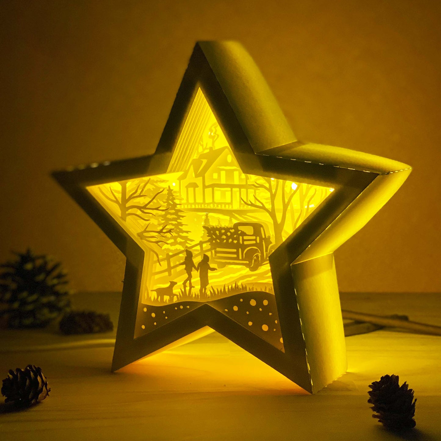 Xmas 3 – 3D Box SVG File for Cricut & Silhouette