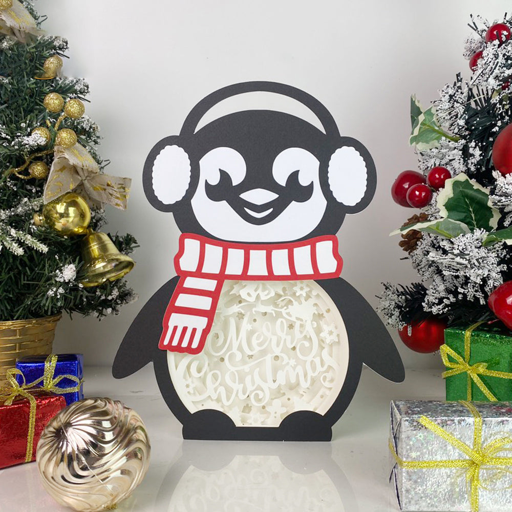 Merry Christmas – 3D Box SVG File for Cricut & Silhouette