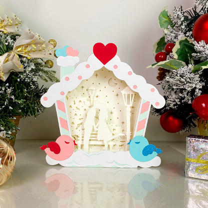 Love – 3D Bird House Box File - Cricut File - VEKTOR KRAFT