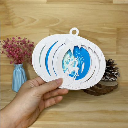 Xmas 2 – 3D Pop-Up Card SVG File for Cricut & Silhouette