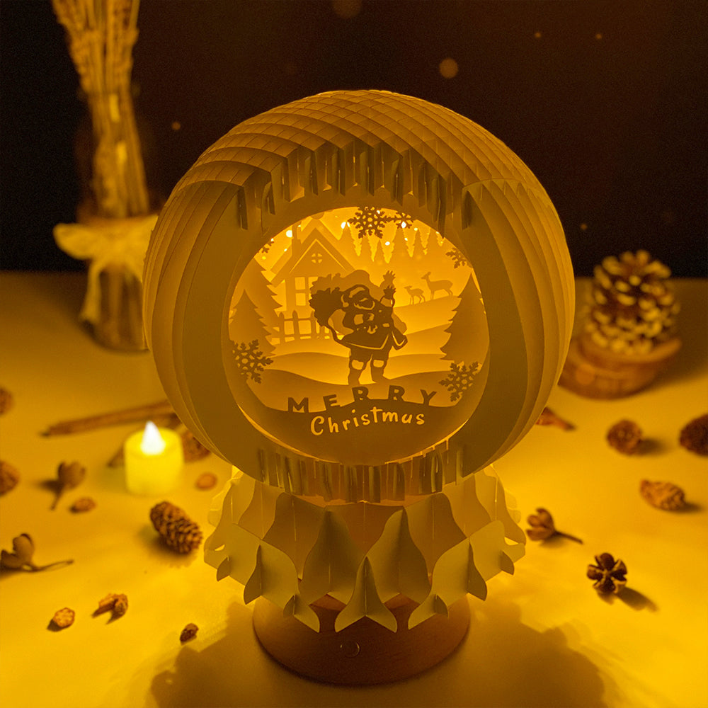 Xmas 2 – 3D Pop-Up Card SVG File for Cricut & Silhouette