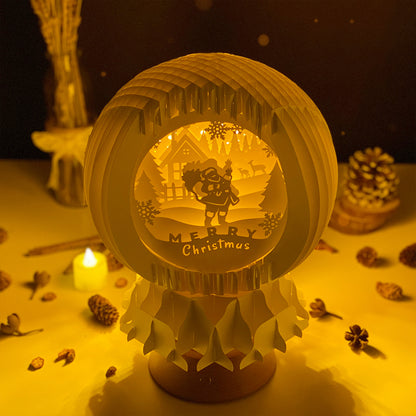 Xmas 2 – 3D Pop-Up Card SVG File for Cricut & Silhouette
