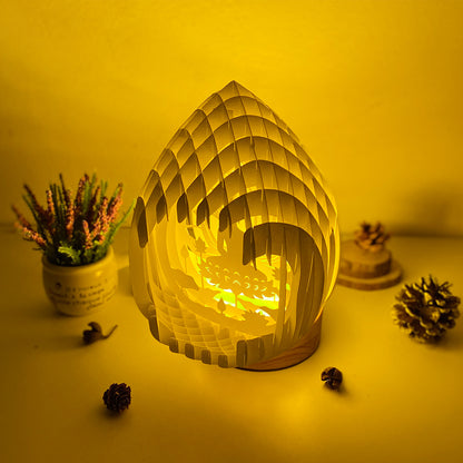 Buddha 2 – 3D Pop-Up Card SVG File for Cricut & Silhouette