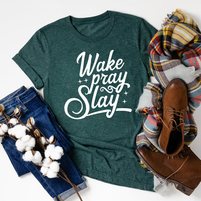 Wake Pray Slay - Cricut File - VEKTOR KRAFT
