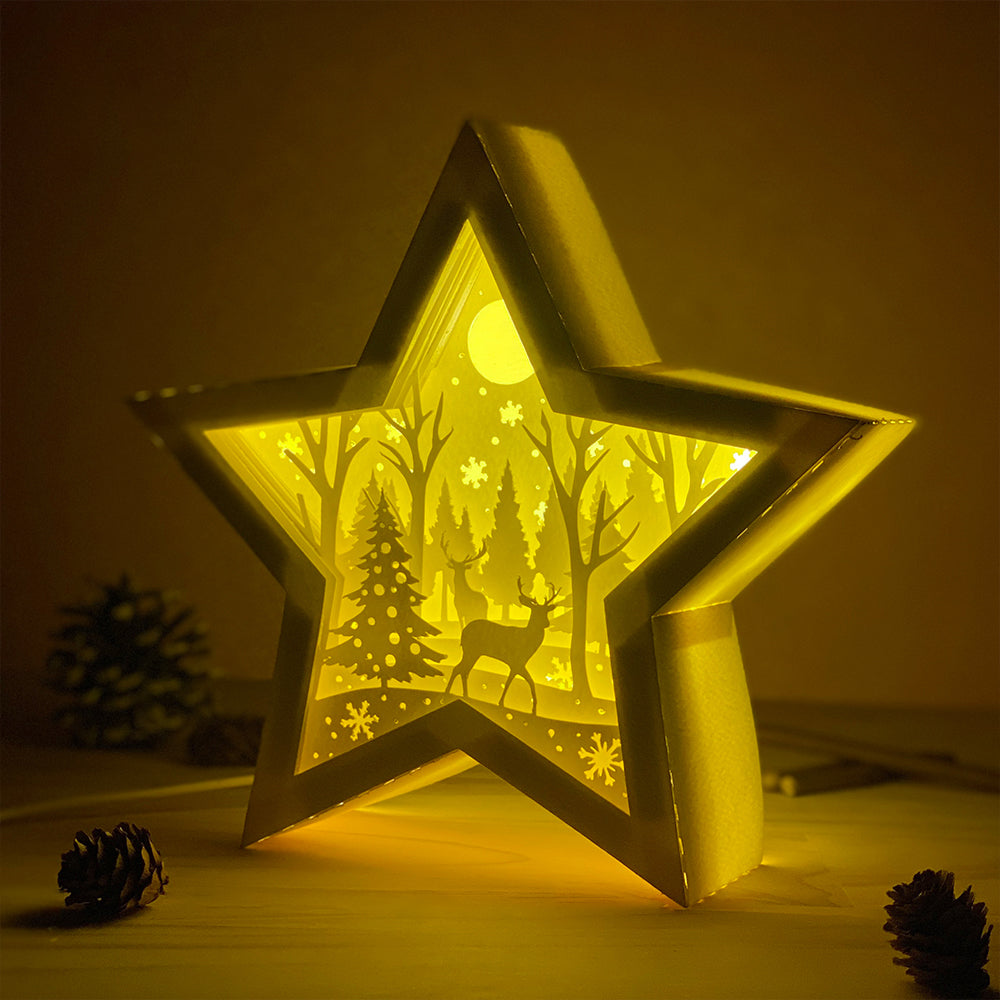 Xmas 1 – 3D Box SVG File for Cricut & Silhouette