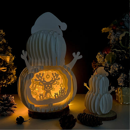 Reindeer – 3D Pop-Up Card SVG File for Cricut & Silhouette