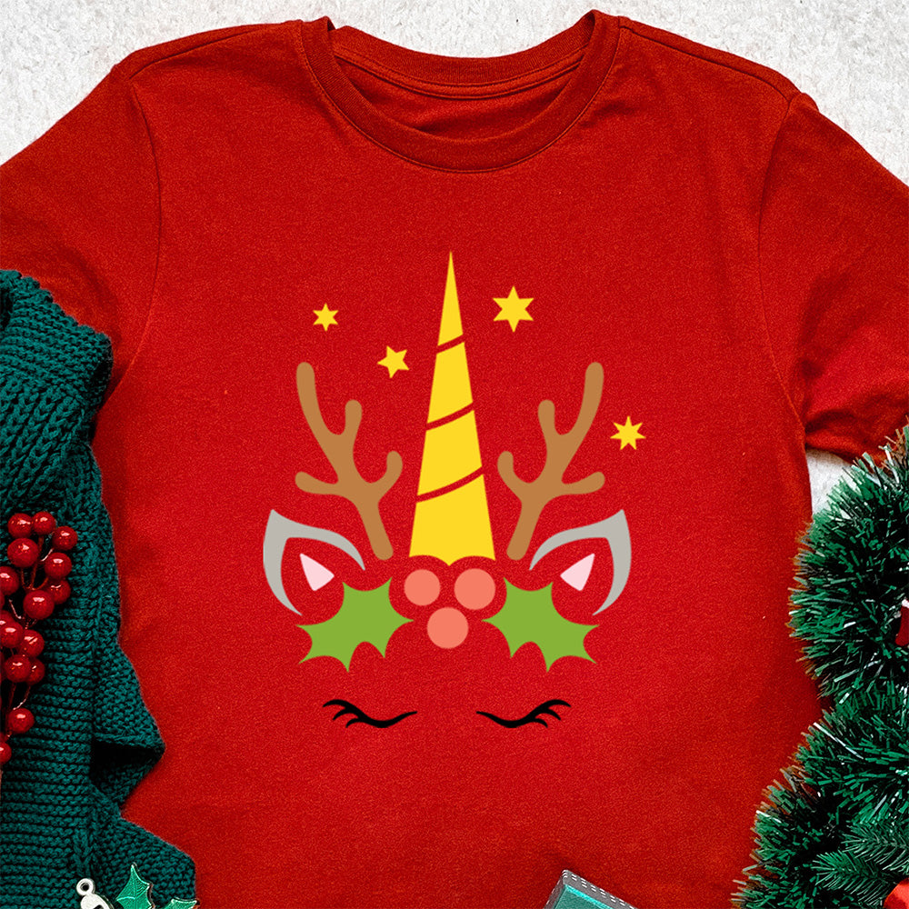 Christmas Unicorn 2 - Christmas Cricut File - VEKTOR KRAFT