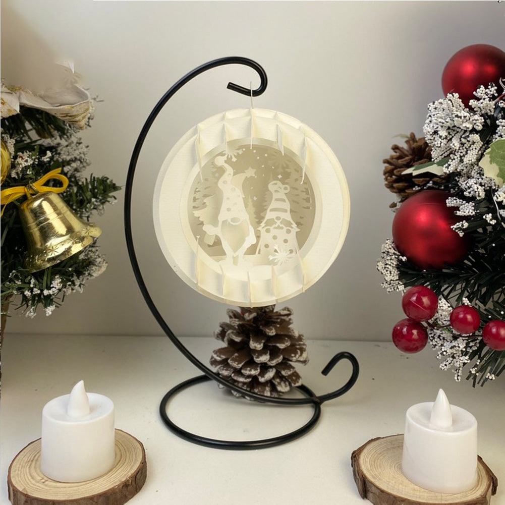 Christmas Gnome – 3D Pop-Up Card SVG File for Cricut & Silhouette
