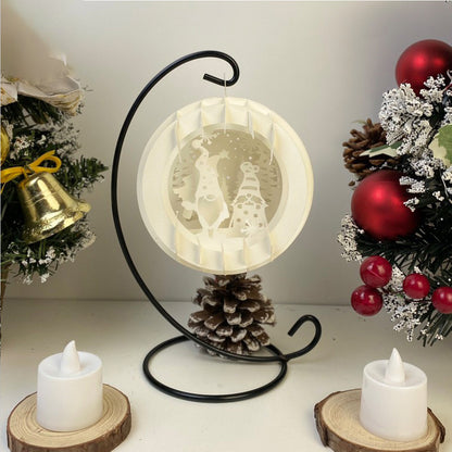 Christmas Gnome – 3D Pop-Up Card SVG File for Cricut & Silhouette