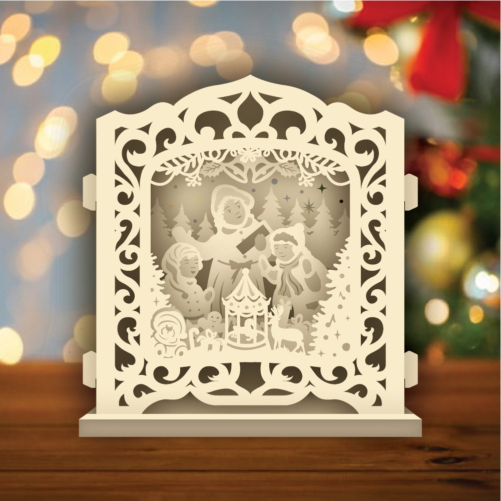 Christmas 4 – 3D Pop-Up Card SVG File for Cricut & Silhouette