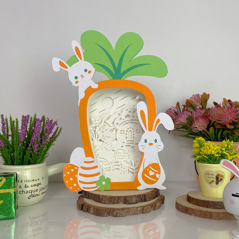 Easter Egg – 3D Carrot box 2 File - Cricut File - VEKTOR KRAFT
