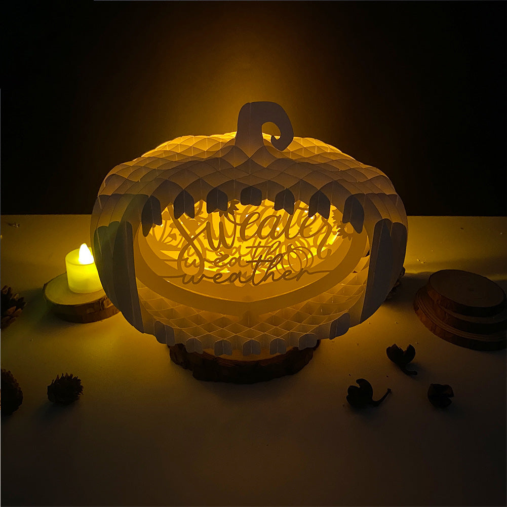 Autumn 2 – 3D Pop-Up Card SVG File for Cricut & Silhouette