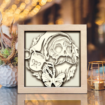 Santa Claus 7 – 3D Shadow Box SVG File for Cricut & Silhouette