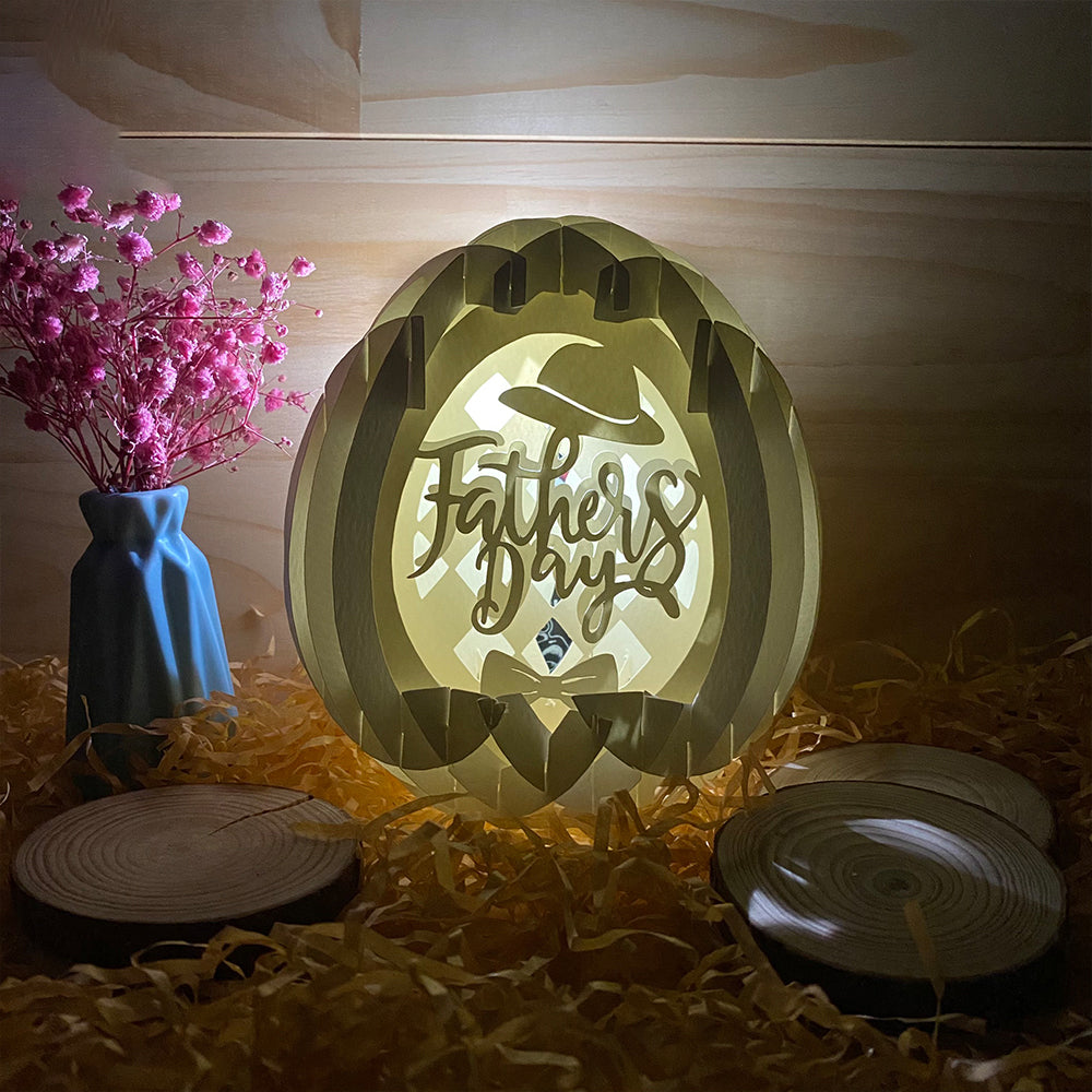 Father's Day 4 – 3D Pop-Up Card SVG File for Cricut & Silhouette