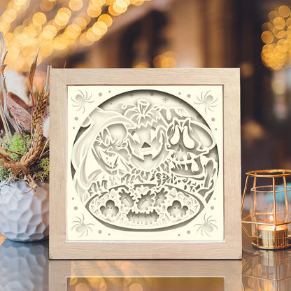 Spooky Halloween – 3D Shadow Box SVG File for Cricut & Silhouette
