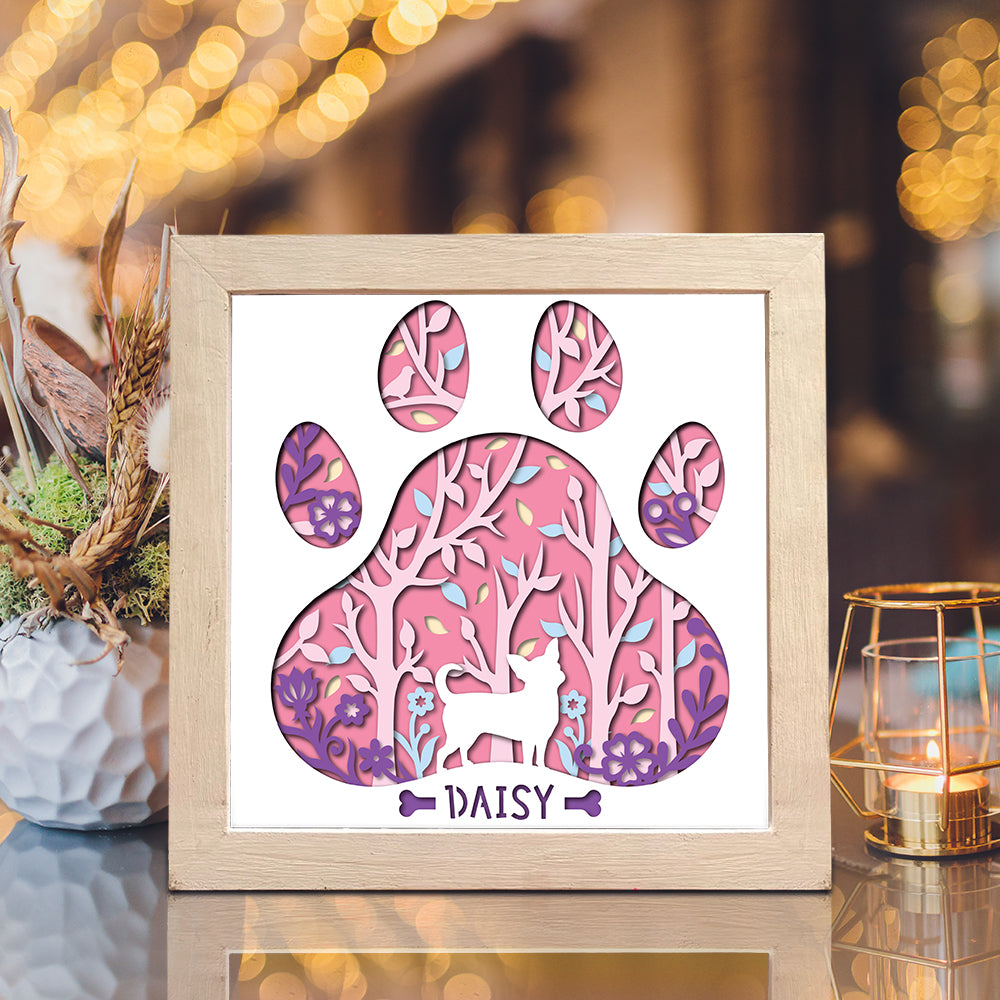 Dog Bundle – 3D Shadow Box SVG File for Cricut & Silhouette