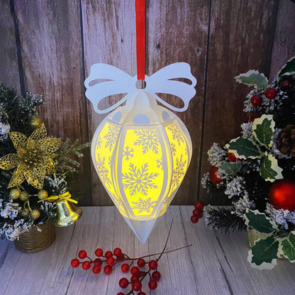 Snowflake – 3D Lantern SVG File for Cricut & Silhouette