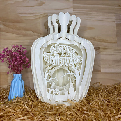 Halloween 1 – 3D Pop-Up Card SVG File for Cricut & Silhouette