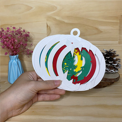 Xmas 4 – 3D Pop-Up Card SVG File for Cricut & Silhouette
