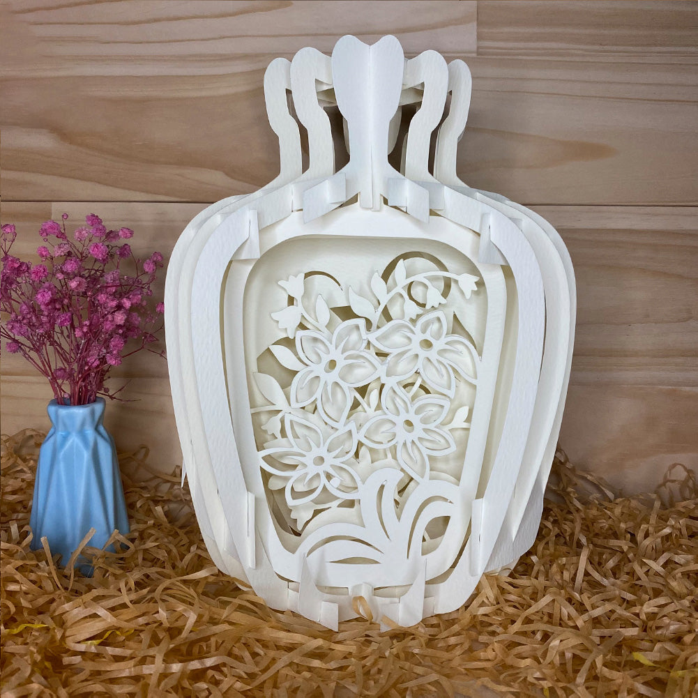 Flower – 3D Pop-Up Card SVG File for Cricut & Silhouette