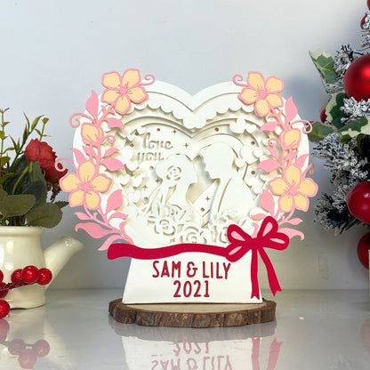 Love 5 – 3D Custom Heart Box  File - Cricut File - VEKTOR KRAFT