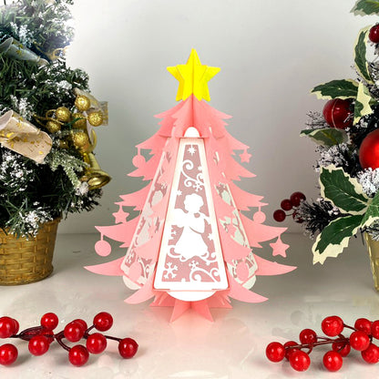 Angel – 3D Lantern SVG File for Cricut & Silhouette