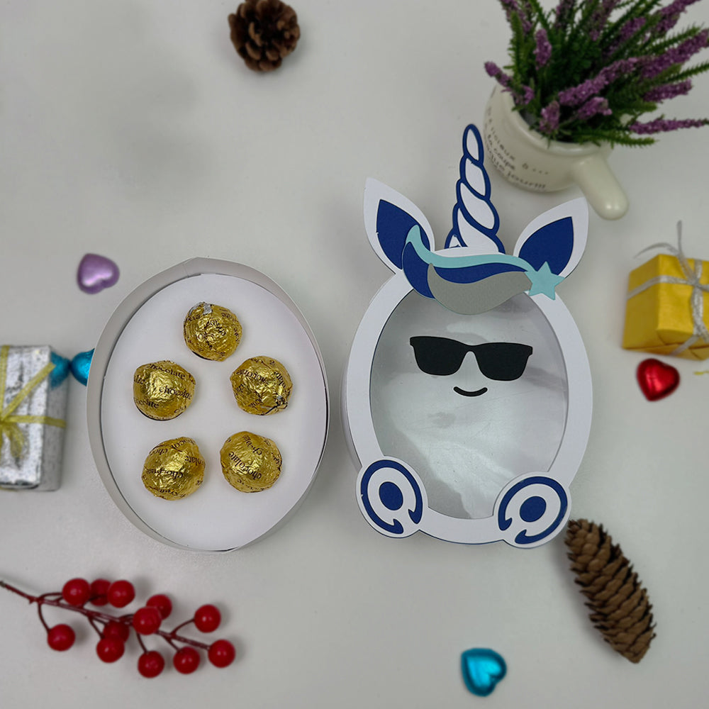 Unicorn – 3D Box SVG File for Cricut & Silhouette