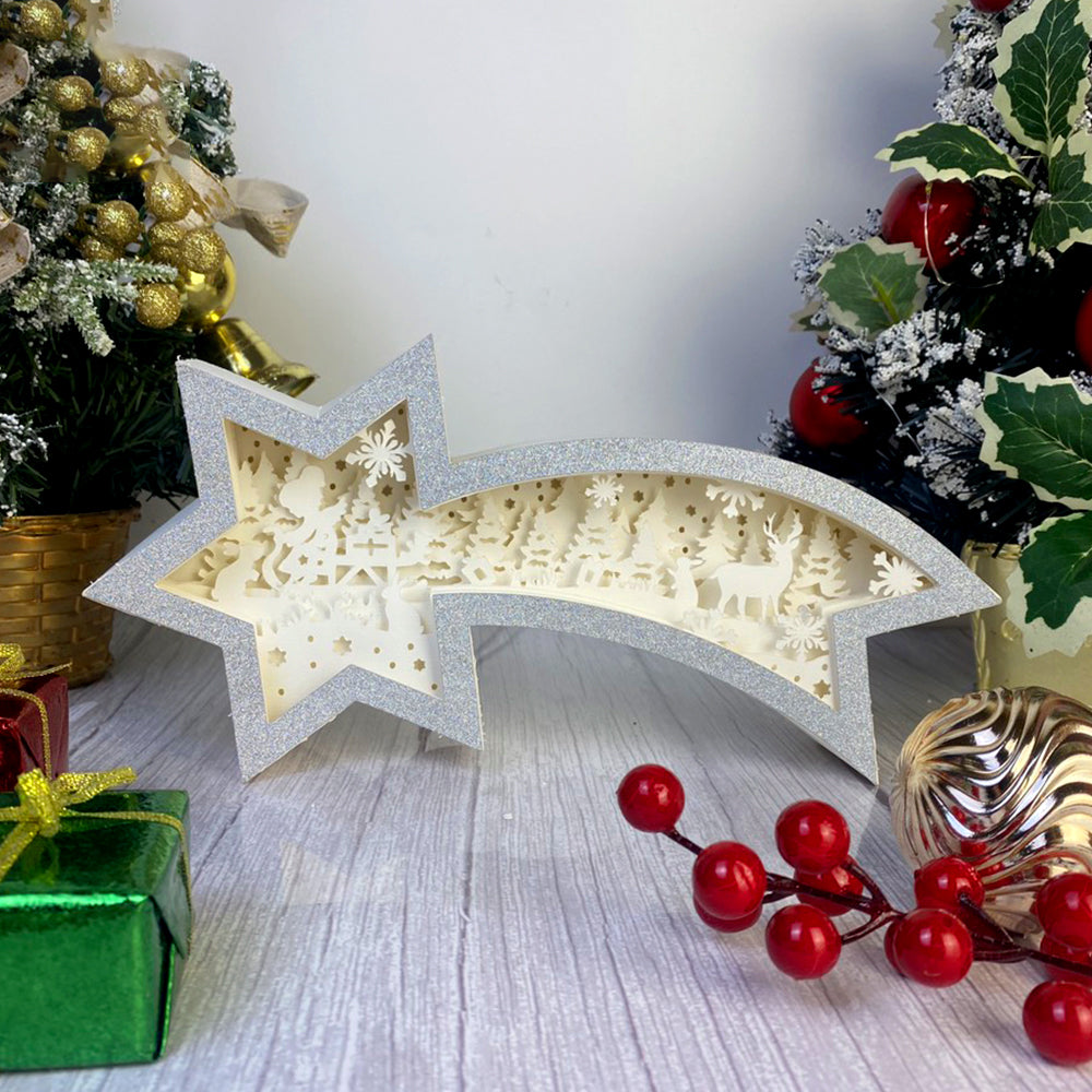 Christmas Angle – 3D Box SVG File for Cricut & Silhouette